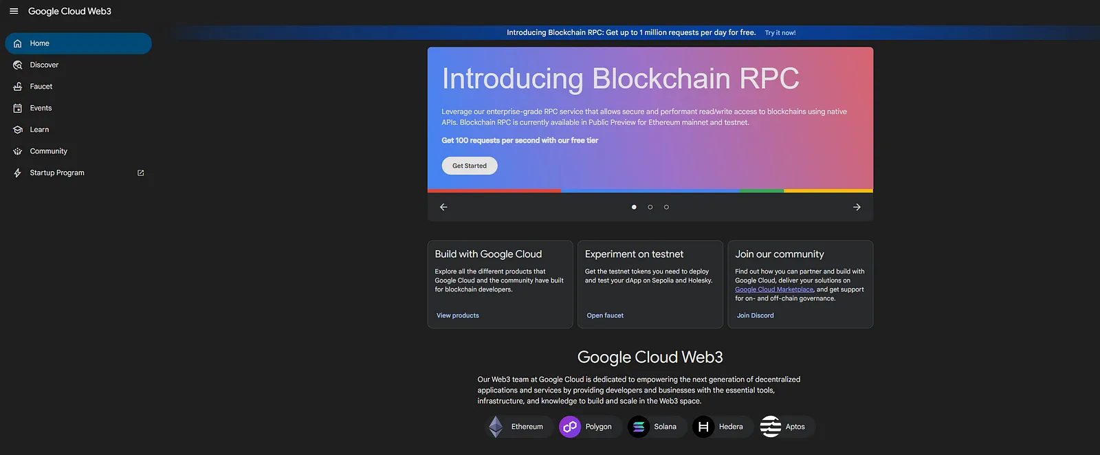 Google Cloud Web3 Portal Google Cloud Web3 Portal